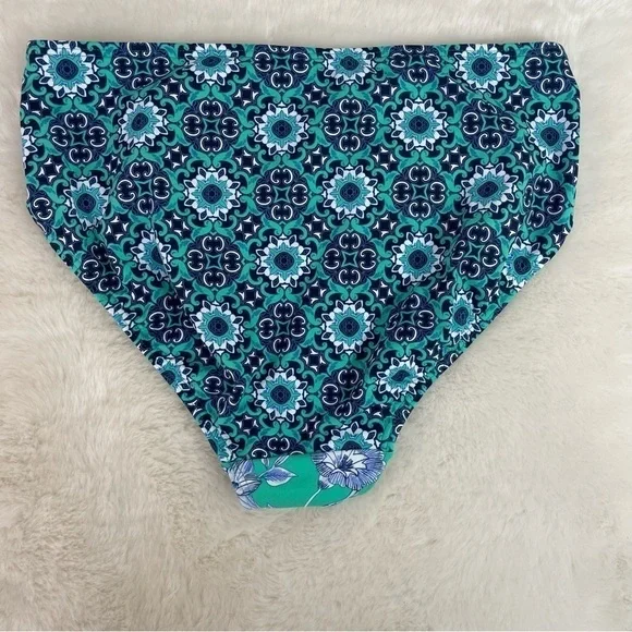 Lands' End Women's Tankini Set Top and Bottom NWOT - Picture 7 of 8